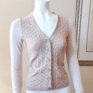 Moth Anthropologie Cardigan Sweater Size Small